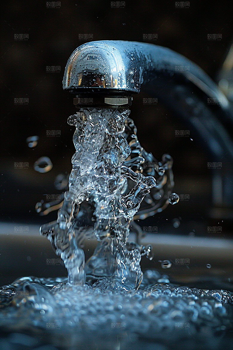 水龙头装潢室内素材