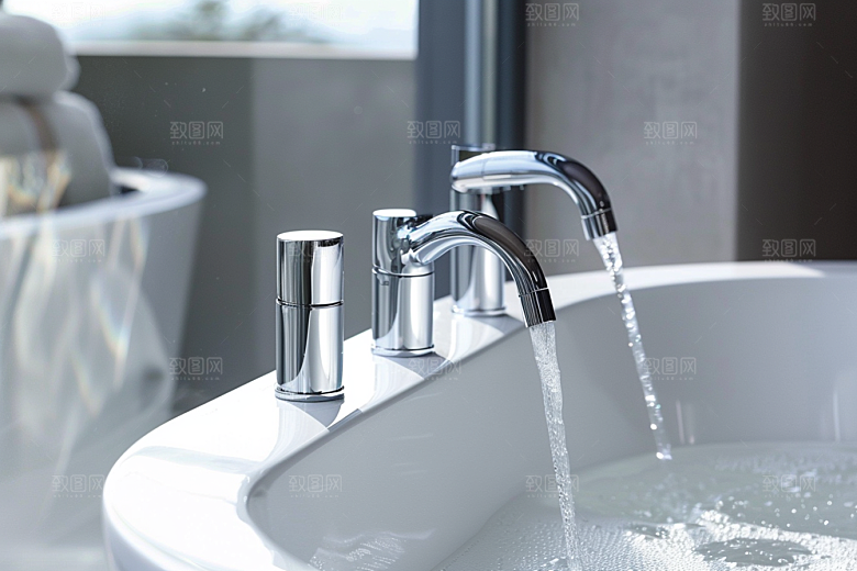 水龙头厕所金属素材