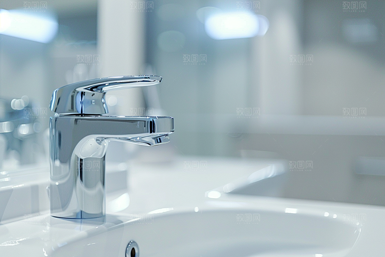 水龙头卫生间洗手池素材