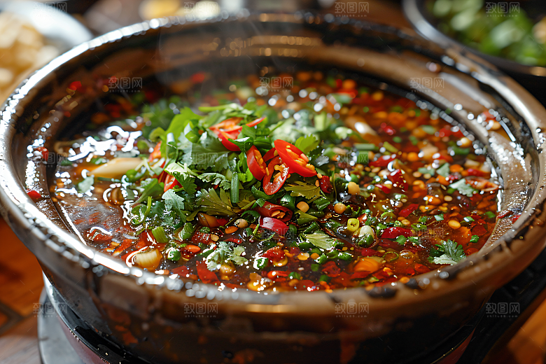 蒜蓉辣酱美食酱料摄影图