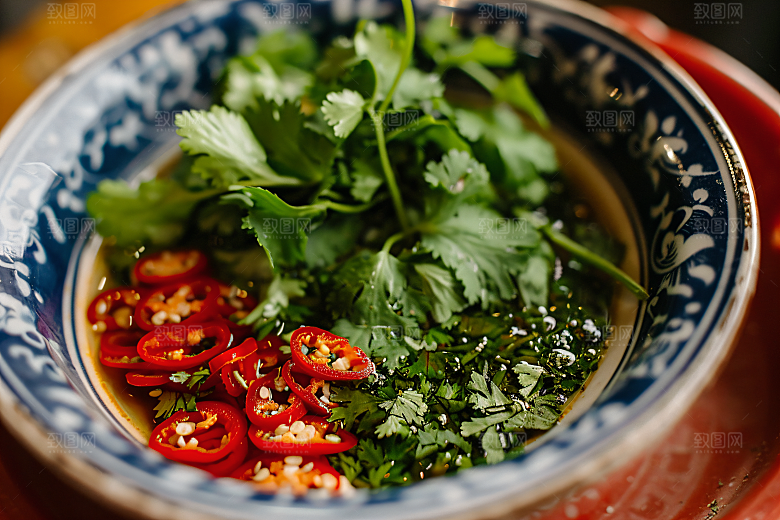 蒜蓉辣酱美食麻辣摄影图