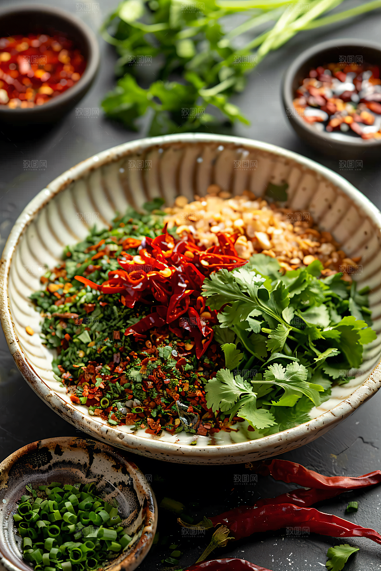 蒜蓉辣酱美味美食摄影图