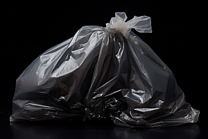 塑料垃圾袋塑料袋环保摄影图