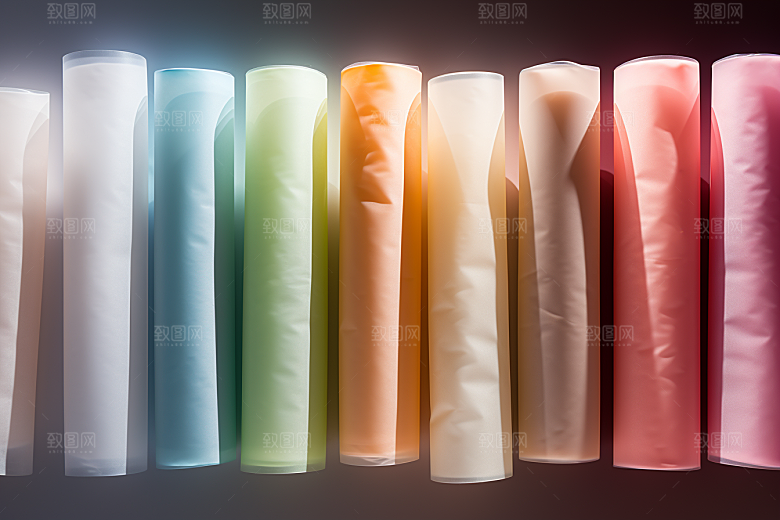 塑料垃圾袋塑料袋环保摄影图