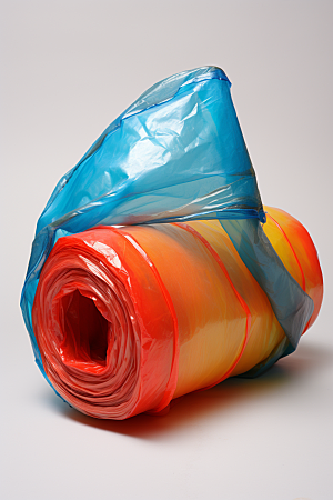 塑料垃圾袋高清塑料袋摄影图