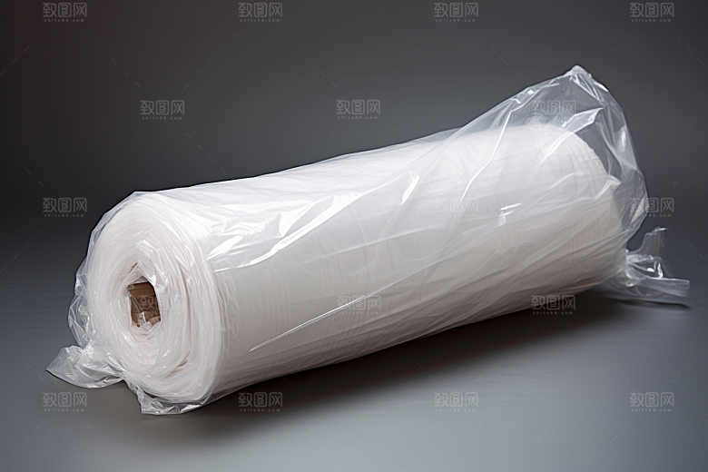塑料垃圾袋环保塑料袋摄影图
