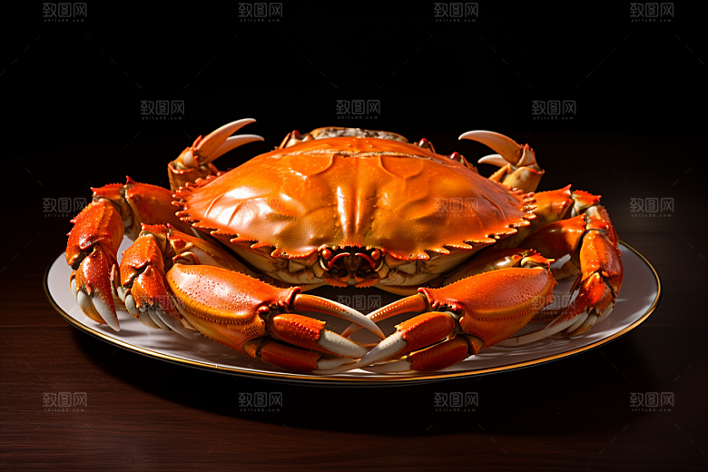 梭子蟹海洋高清摄影图