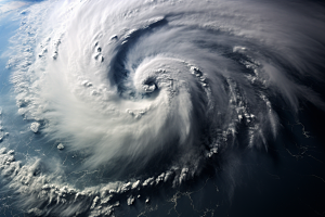 台风龙卷风极端天气天气摄影图
