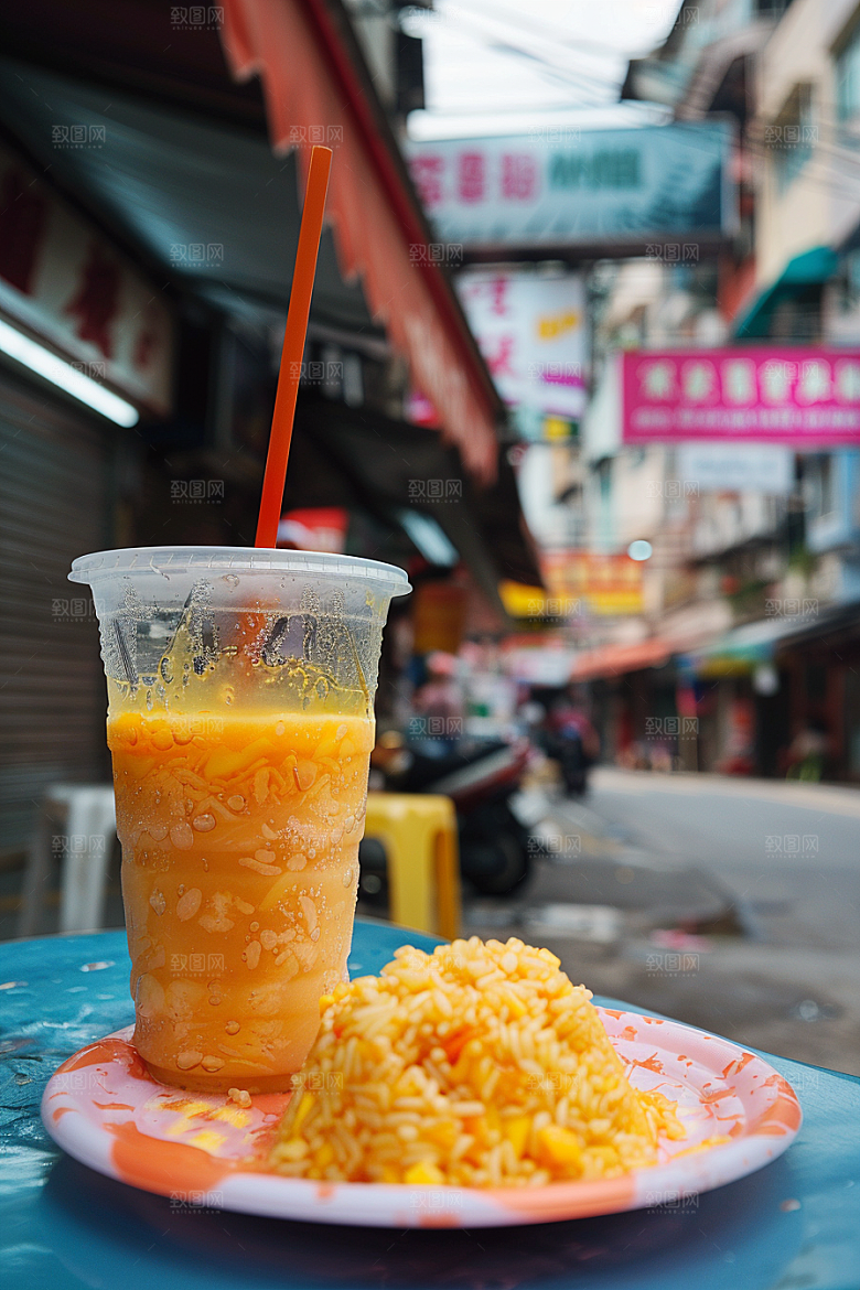 泰国菜美食高清摄影图
