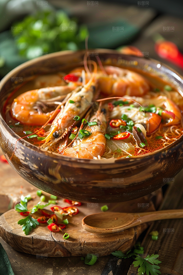 泰国菜美味美食摄影图