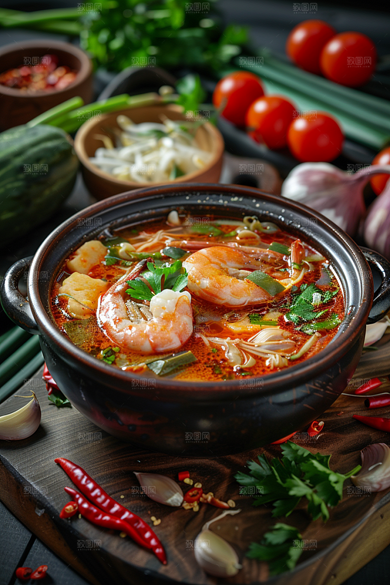 泰国菜美食美味摄影图
