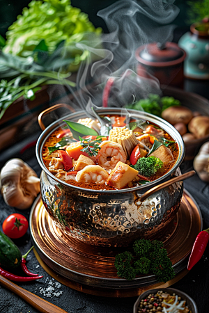 泰国菜高清香料摄影图