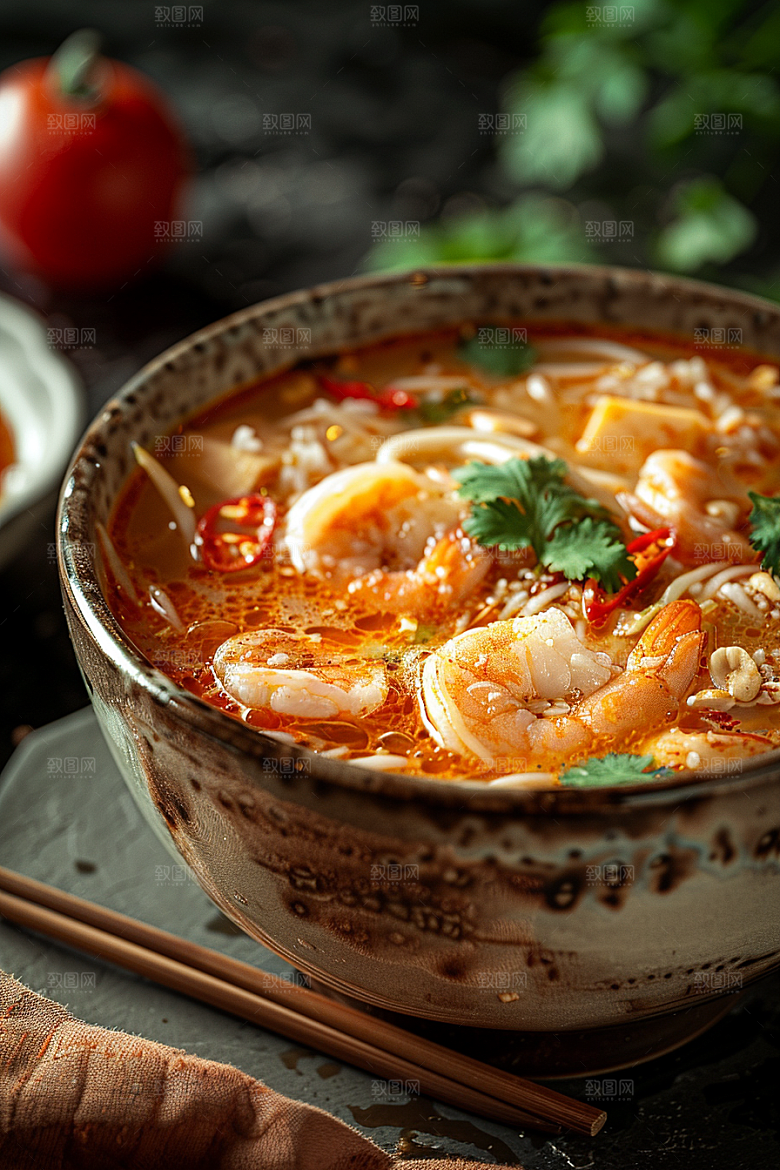 泰国菜美味美食摄影图
