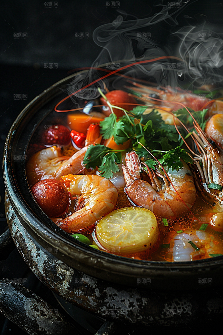 泰国菜美味香料摄影图