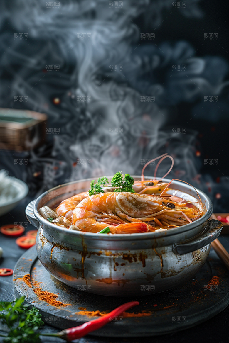 泰国菜香料清新摄影图