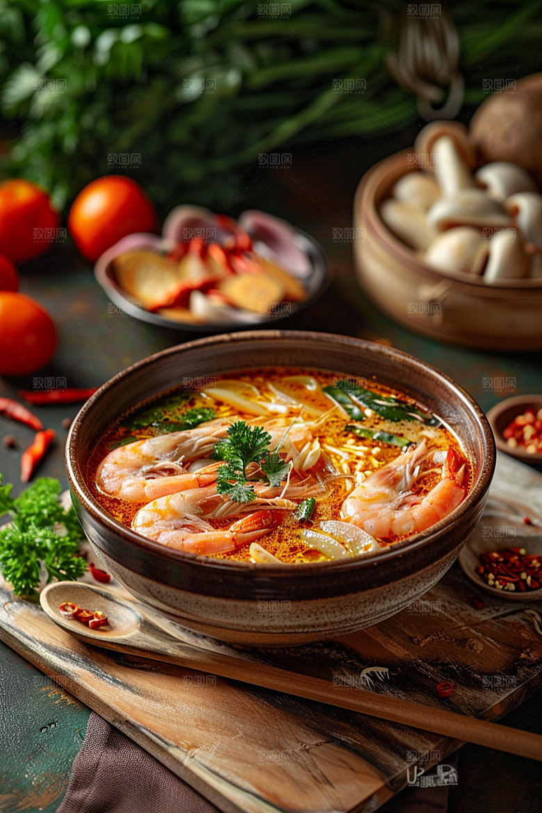 泰国菜美食美味摄影图