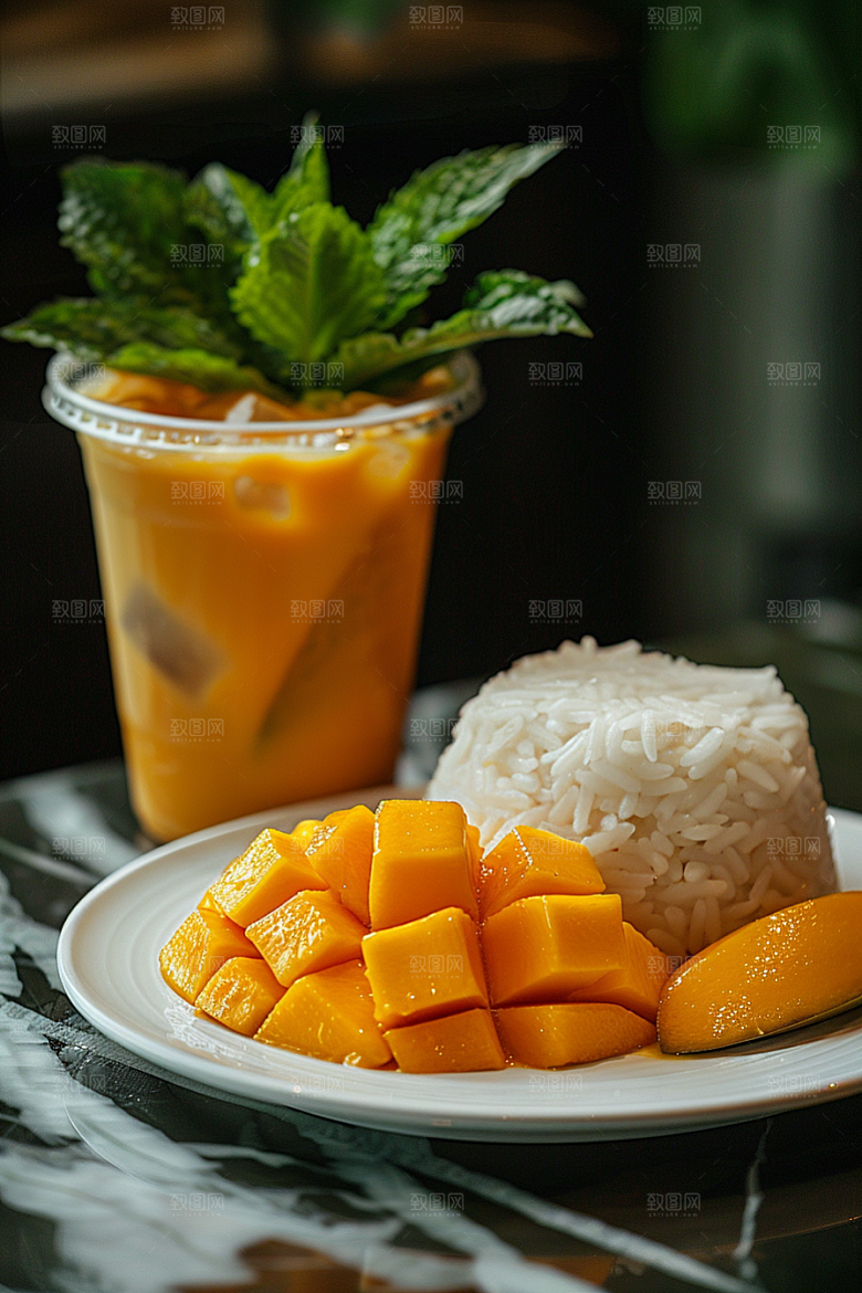 泰国菜美味美食摄影图