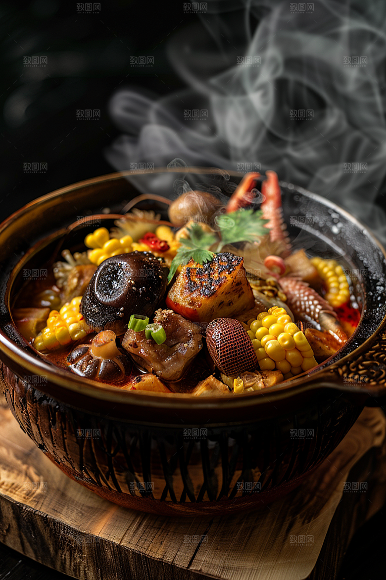 泰国菜美食泰餐摄影图