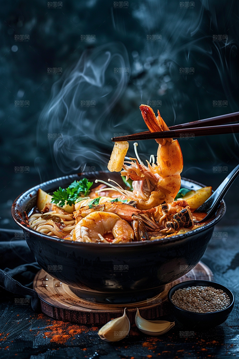 泰国菜特色高清摄影图