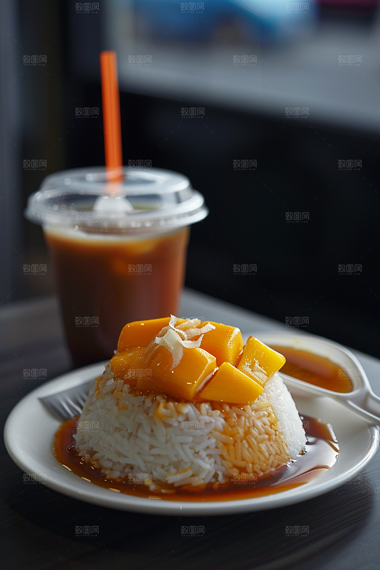 泰国菜泰餐美食摄影图