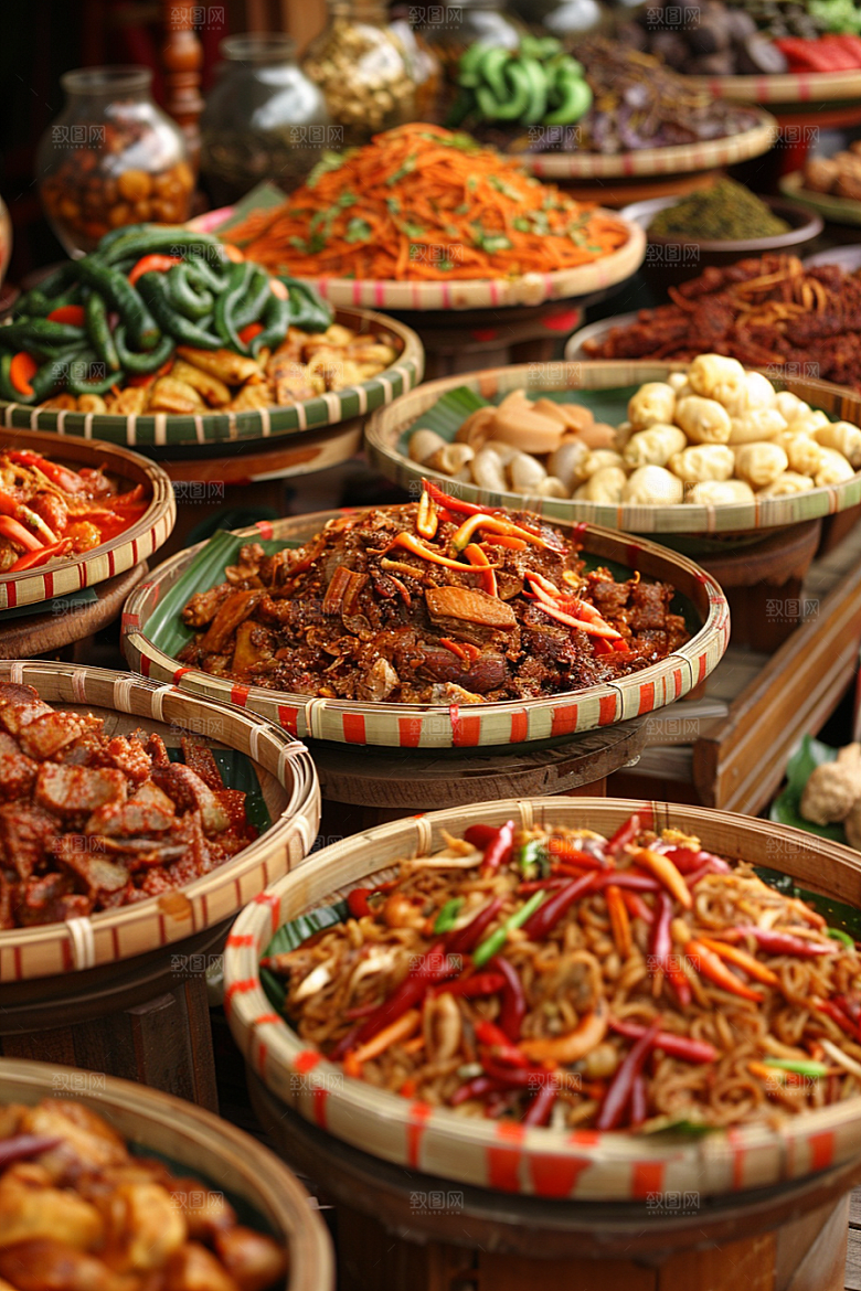 泰国菜高清地方菜摄影图
