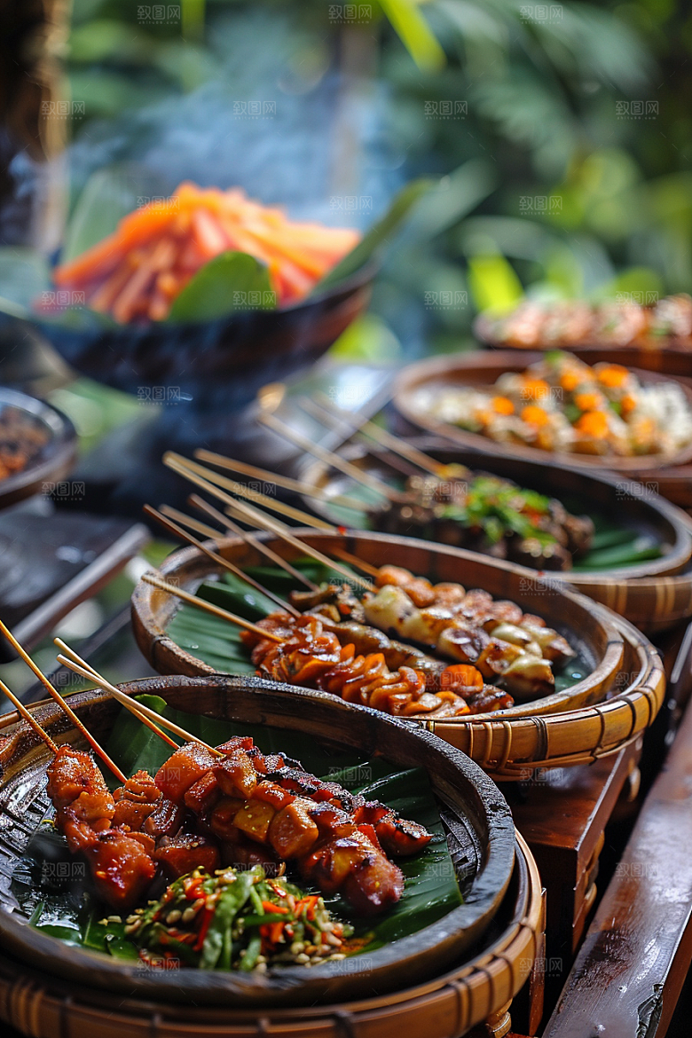 泰国菜美食美食摄影图