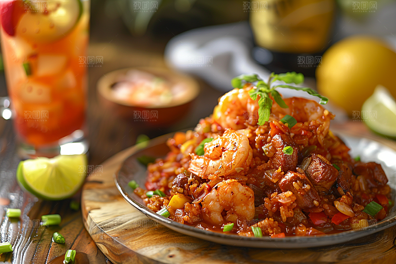 泰国菜美食地方菜摄影图