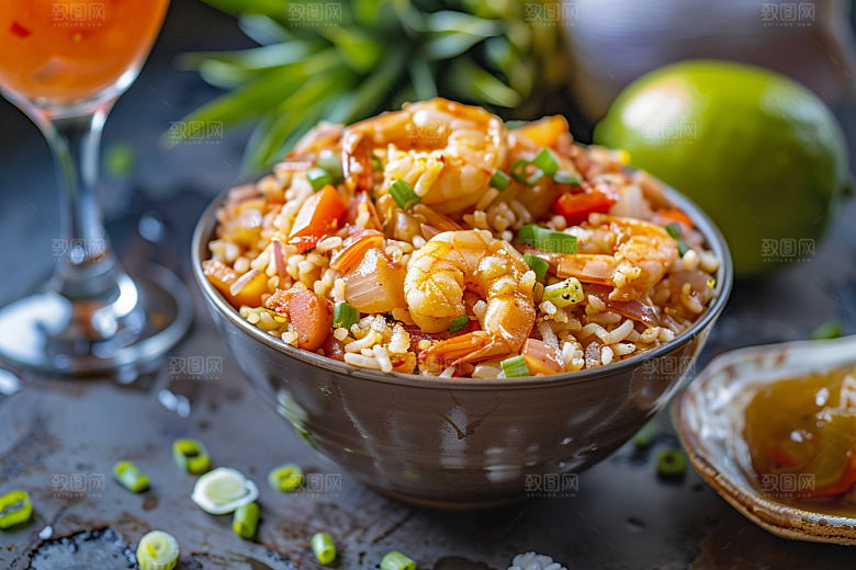 泰国菜美食地方菜摄影图