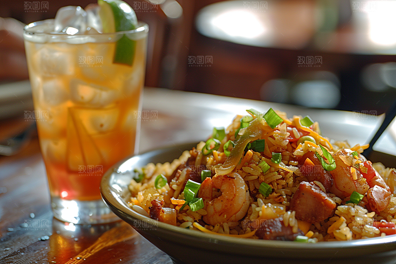 泰国菜美食特色摄影图