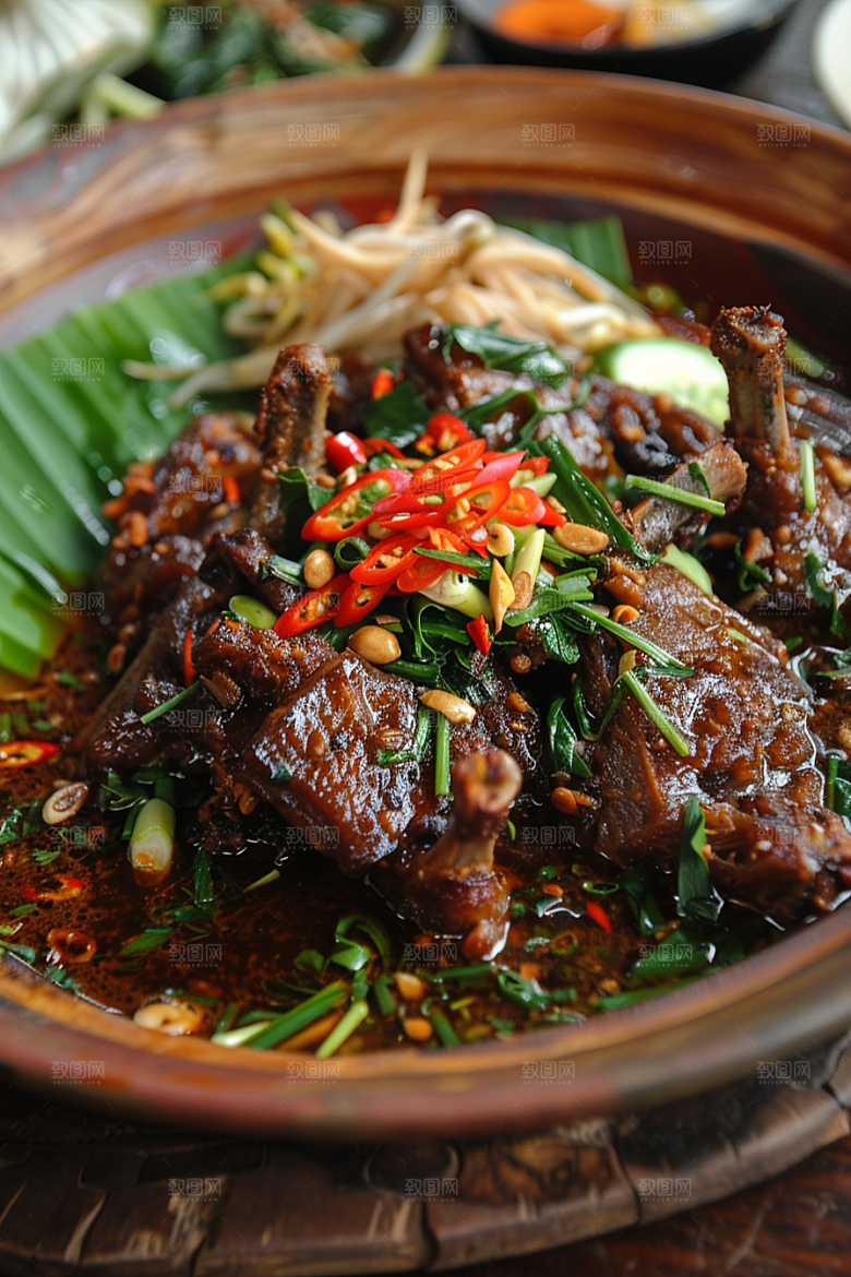 泰国菜美食高清摄影图