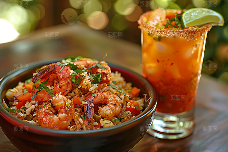 泰国菜美食泰餐摄影图