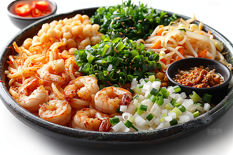泰国菜美味泰餐摄影图