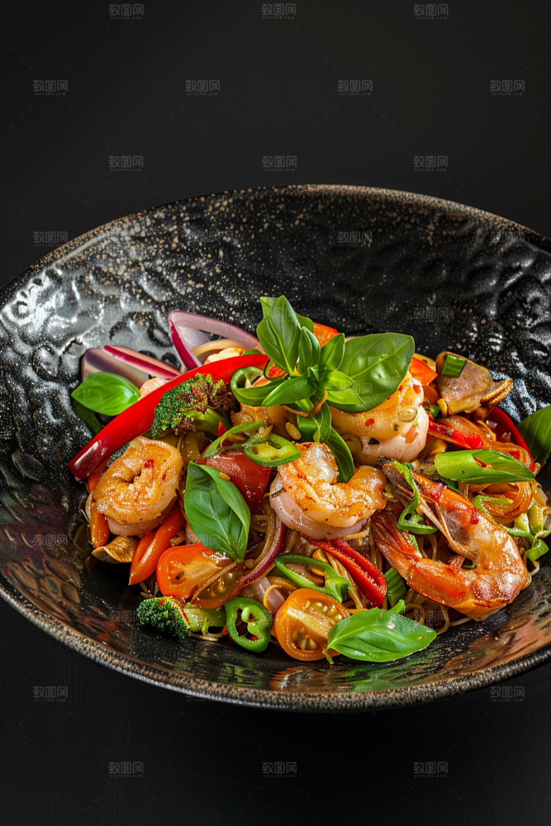泰国菜美味香料摄影图