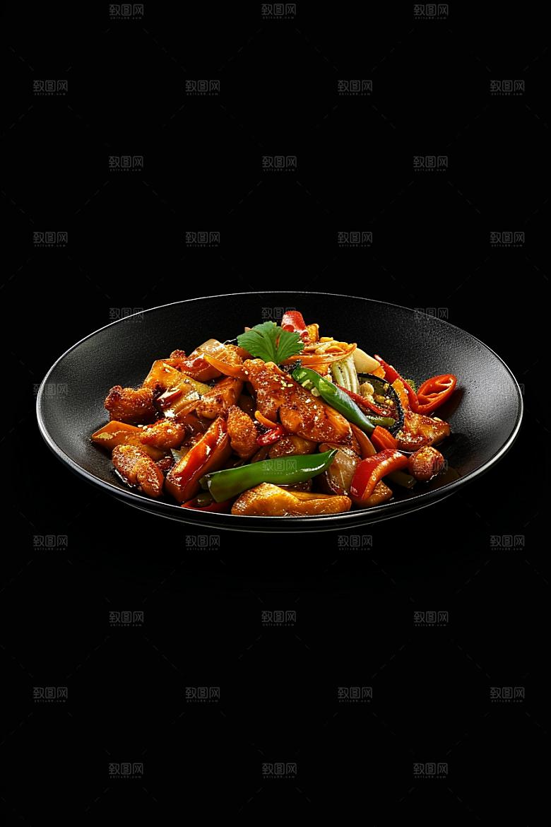 泰国菜美食地方菜摄影图