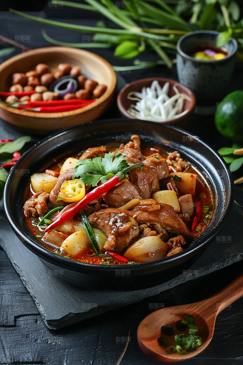 泰国菜美食高清摄影图