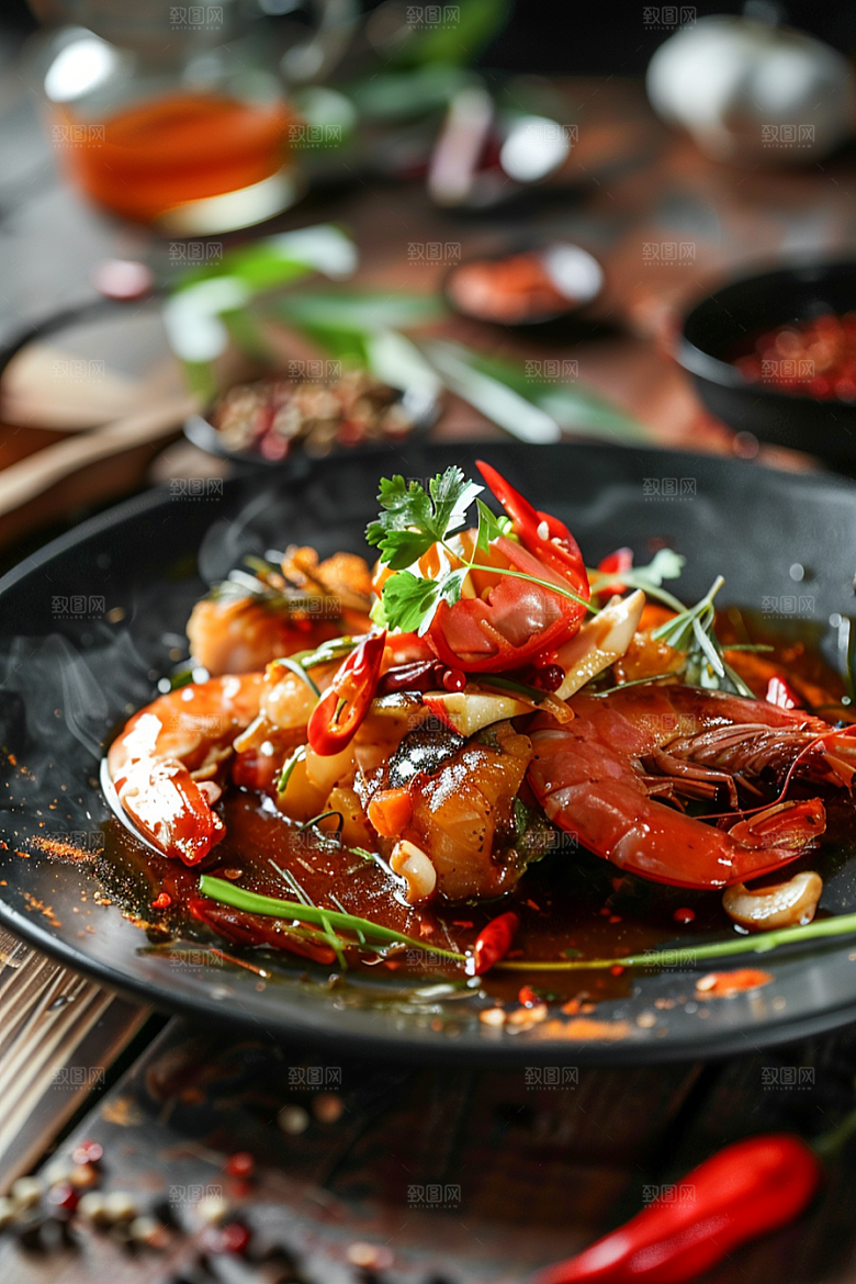 泰国菜高清香料摄影图
