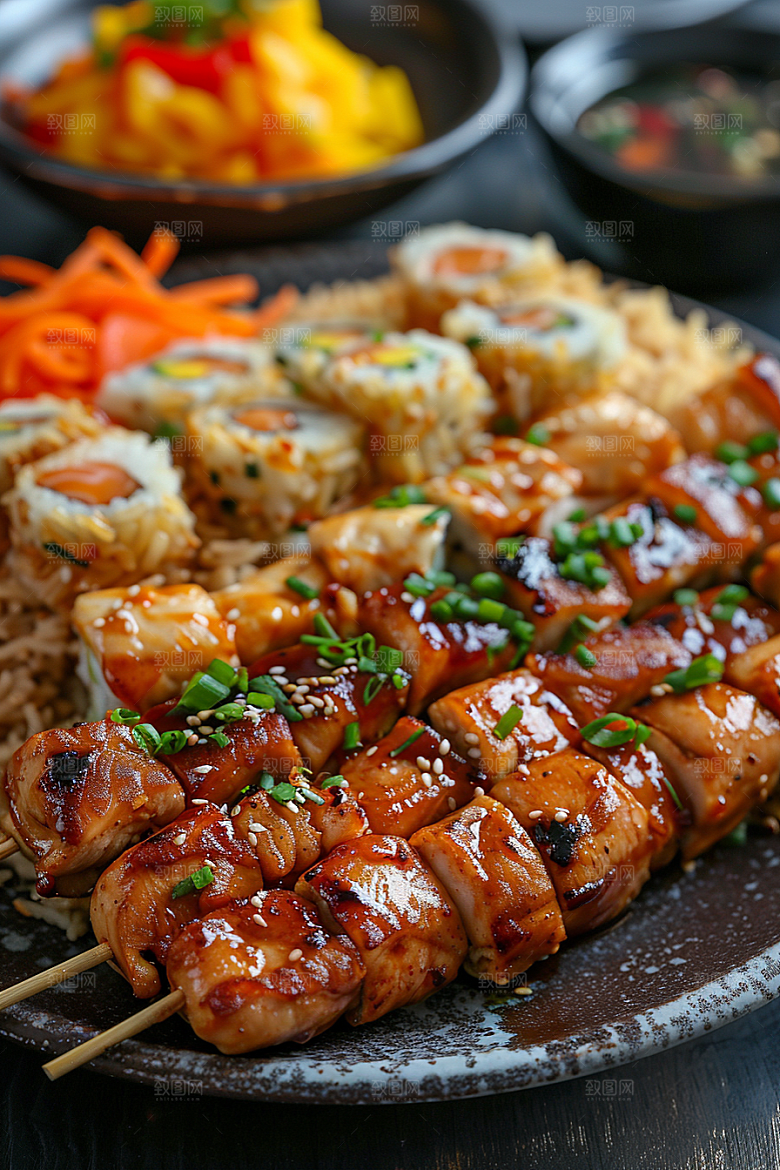泰国菜高清泰餐摄影图