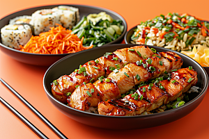 泰国菜冬阴功清新摄影图