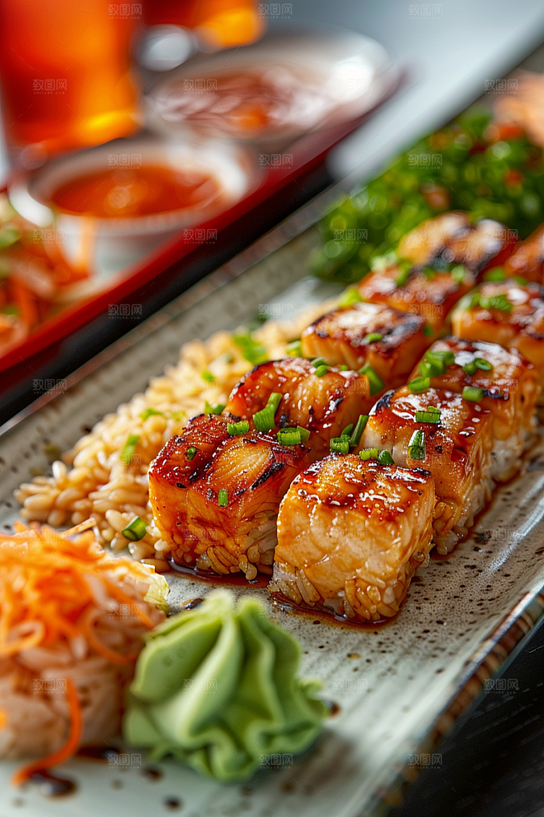 泰国菜特色香料摄影图