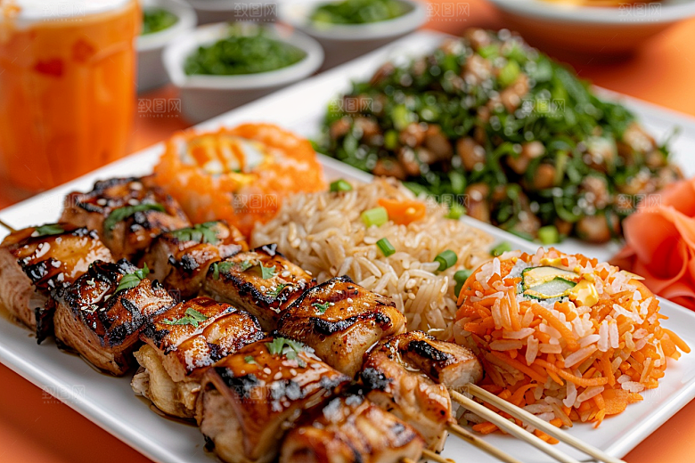 泰国菜美食高清摄影图