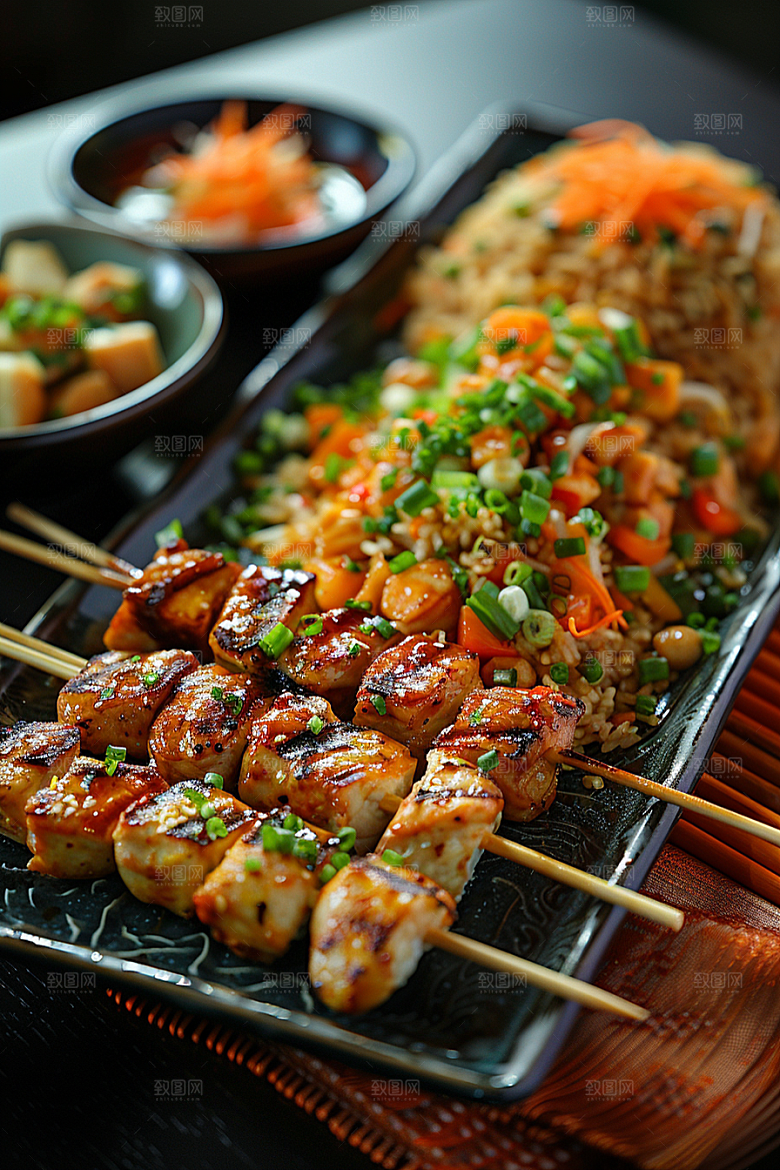 泰国菜美味美食摄影图