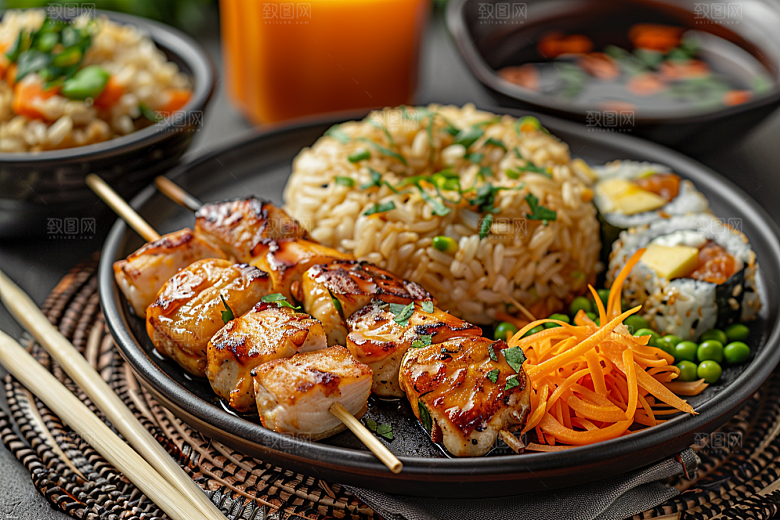 泰国菜美食香料摄影图