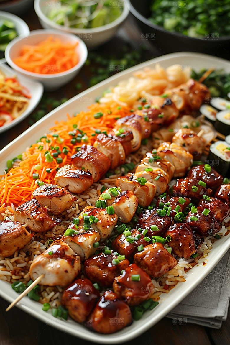 泰国菜高清泰餐摄影图