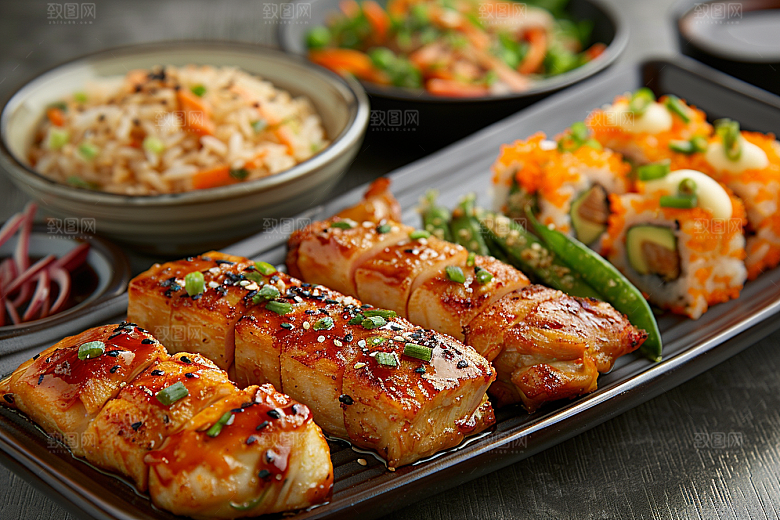 泰国菜美食高清摄影图
