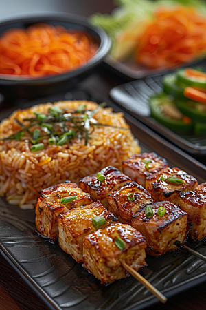 泰国菜美食美食摄影图