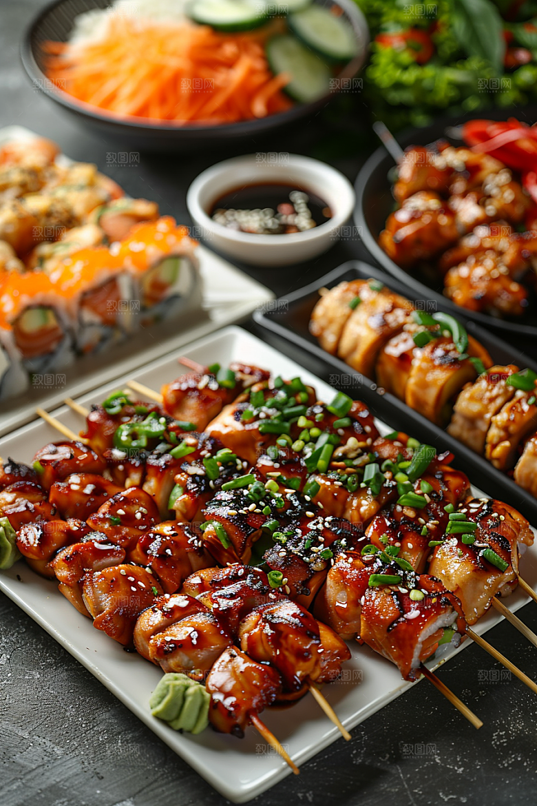 泰国菜美食自然摄影图