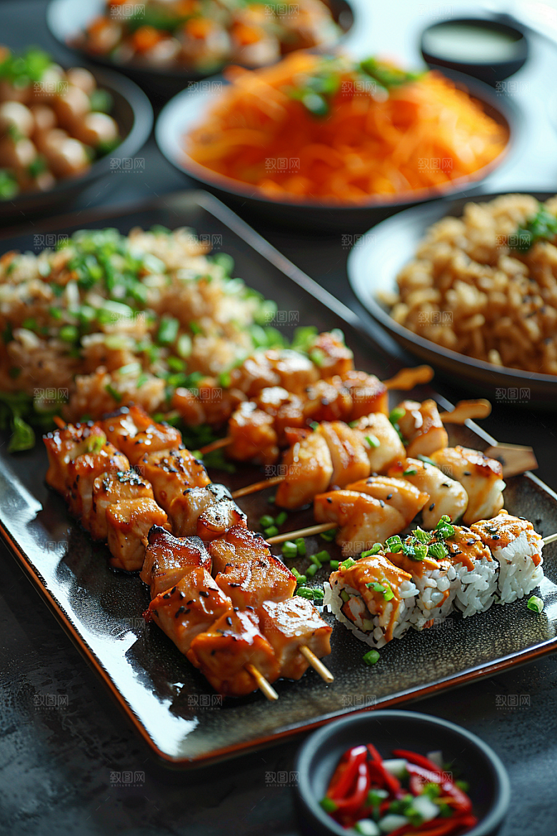 泰国菜冬阴功香料摄影图