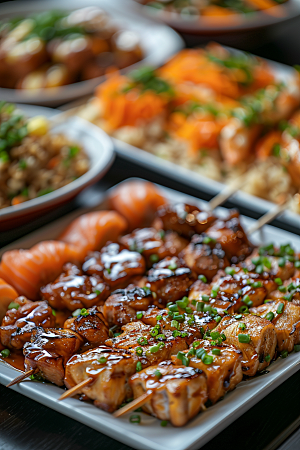 泰国菜美食冬阴功摄影图