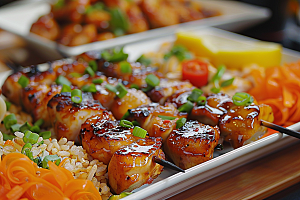 泰国菜美食泰餐摄影图