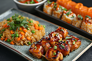 泰国菜泰餐美食摄影图